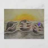 牡蠣と真珠 ポストカード (正面)