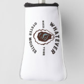 牡蠣の味が海の幸を生み出すおもしろいもの ゴルフヘッドカバー (回転90)