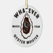 牡蠣の味が海の幸を生み出すおもしろいもの セラミックオーナメント (右)