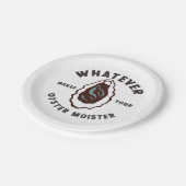 牡蠣の味が海の幸を生み出すおもしろいもの ペーパープレート (アングル)