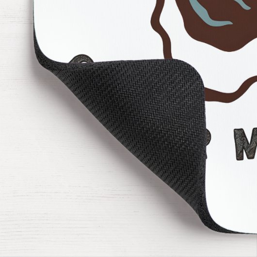 牡蠣の味が海の幸を生み出すおもしろいもの マウスパッド (コーナー)