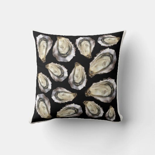 牡蠣の柄 クッション (裏面)