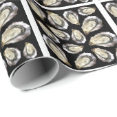 牡蠣の柄 ラッピングペーパー (ロールコーナー)