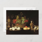 牡蠣の静物詩 ポストカード (正面/裏面)