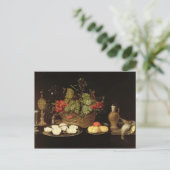 牡蠣の静物詩 ポストカード (スタンド正面)