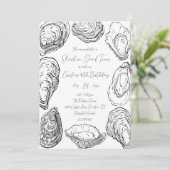 牡蠣パーティーの招待状 招待状 (スタンド正面)