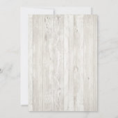 牡蠣パーティー 海の誕生日招待状 招待状 (裏面)