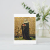 牡鹿の聖人(パネル上の油) ポストカード (スタンド正面)