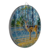 牡鹿/鹿鹿ブライトブルースカイ ダーツボード (正面左)