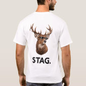 牡鹿 Tシャツ (裏面)