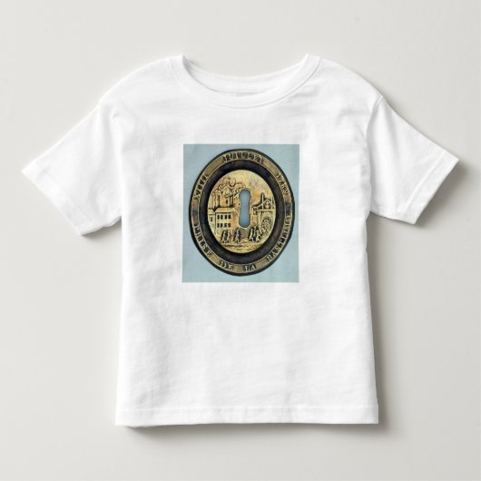 牢獄の包囲を描写することを締めて下さい トドラーTシャツ (正面)
