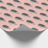 牢獄の小さいハリネズミのギフト用包装紙 ラッピングペーパー (角)