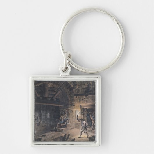 牢獄の細胞の眺め キーホルダー (正面)