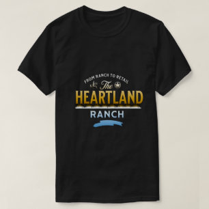 牧場から小売店へのハートランドランチ Tシャツ