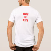 牧場か死か トライブレンドTシャツ (裏面)