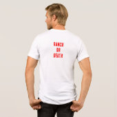 牧場か死か トライブレンドTシャツ (裏面全面)