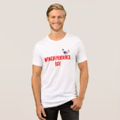 牧場か死か トライブレンドTシャツ (正面全面)