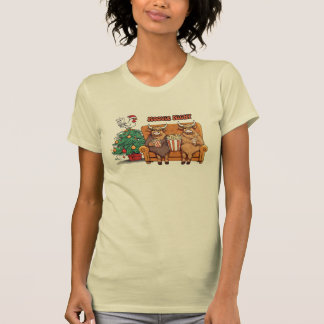 牧場でのクリスマスムービーナイト Tシャツ