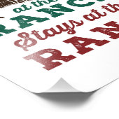 牧場で起こること フォトプリント            (角)