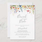 牧場のブランチとブライダルシャワーのお誘い 招待状 (正面)