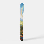 牧場のユニコーン iPhone 15ケース (右側面)