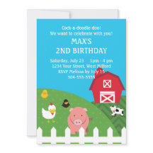 牧場の動物の誕生日