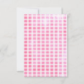 牧場の動物 誕生日 お礼カード 招待状 (裏面)