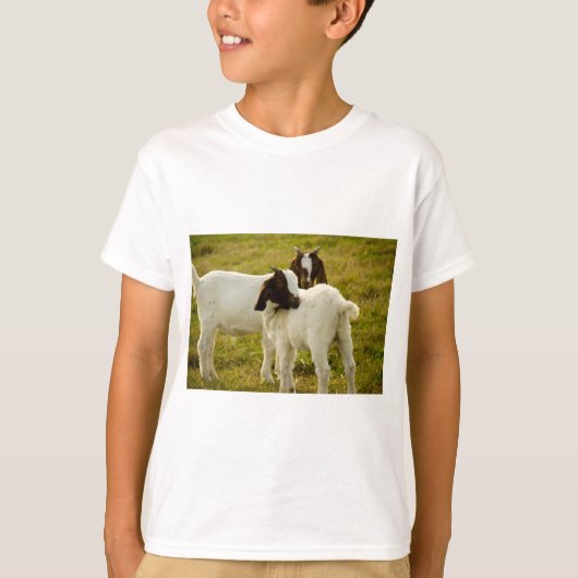 牧場の子ヤギ Tシャツ (正面)