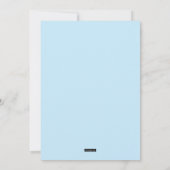 牧場の子供の誕生日招待状 招待状 (裏面)