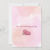 牧場の少女の招待状 ワン 招待状 (裏面)