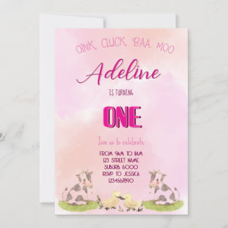 牧場の少女の招待状 ワン 招待状