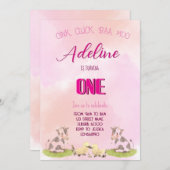 牧場の少女の招待状 ONE 招待状 (正面/裏面)