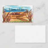 牧場の手 名刺 (正面/裏面)