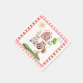 牧場の楽しみ 誕生日お祝い スタンダードカクテルナプキン (角)