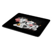 牧場の牛 カッティングボード (角)