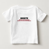 牧場の誕生日Tシャツ ベビーTシャツ (裏面)