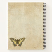 「牧場の貴族」ビンテージ Papilio Machaon ノートブック (裏面)