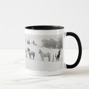 牧場の馬 マグカップ