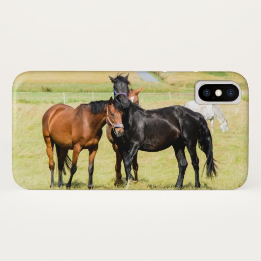 牧場の馬 003 Case-Mate iPhoneケース (裏面(横))