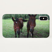 牧場の馬 Case-Mate iPhoneケース (裏面(横))