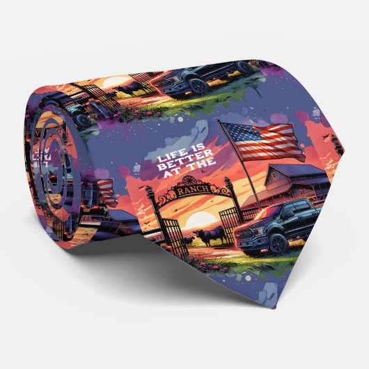 牧場は殺風景だ ネクタイ (ロール)