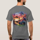 牧場は殺風景だ Tシャツ (裏面)