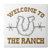 牧場へようこそ タイル (正面)