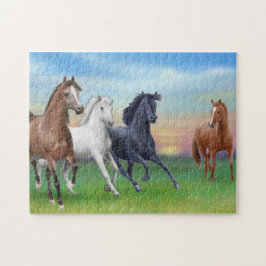 牧場パズルの夕食の時間 ジグソーパズル