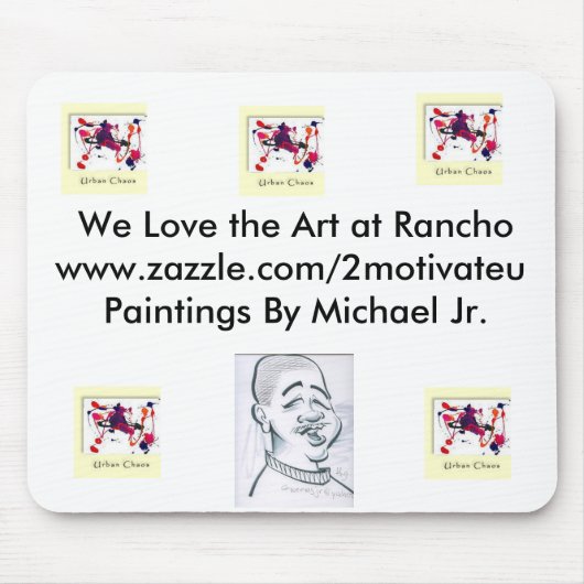 牧場マウスパッド。 マウスパッド (正面)