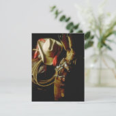 牧場西部スタイルのギアブランク発表招待状 招待状 (スタンド正面)