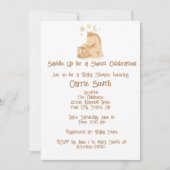 牧場風ベイビーカウボーイブーツと子馬 招待状 (正面)