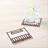 牧場 スクエアペーパーコースター (インサイチュ)