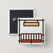 牧場 缶バッジ (正面&裏面)