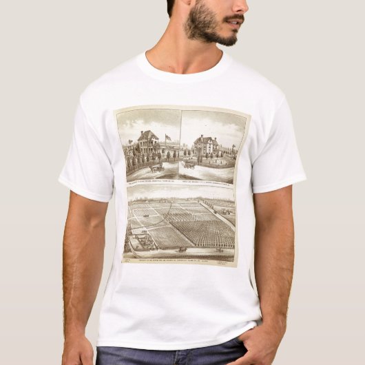 牧場、Grangeville、Cal Tシャツ (正面)